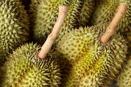 达里安语Name水果绿色市场热带榴莲背景图片
