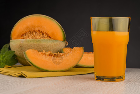 哈密瓜汁字体设计蜂蜜甜瓜汁农业甘露蜂蜜饮食工作室种子热带美味甜瓜水果背景