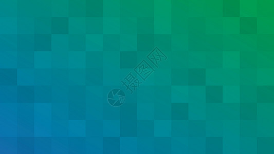 蓝色绿色摘要背景背景商业插图立方体正方形技术背景图片