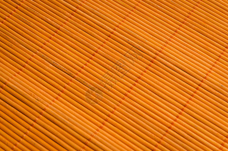 竹竹地垫餐厅用具餐具桌子美食稻草筷子材料食物桌布背景图片