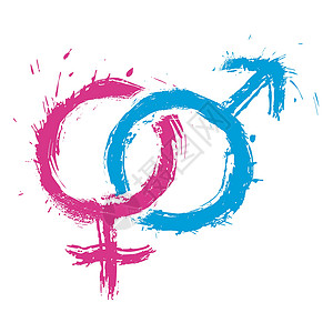 男人和妇女男性女孩插图合伙女性恋人女士性别男生女性化背景图片