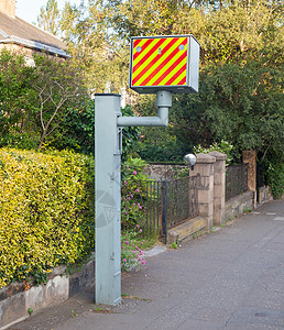 罚分UK 静电速度相机驾驶罪行摄像头雷达陷阱道路犯罪检测执法蓝色背景