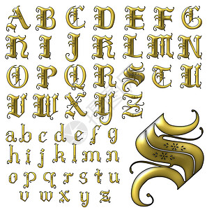 ABC 字母矢量设计高清图片