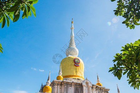 佛祖在泰国的遗迹 名字叫柏拉建筑师蓝色历史古董寺庙旅行艺术佛教徒建筑学旅游背景