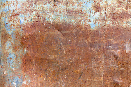 旧的生锈纹理材料垃圾乡村腐蚀盘子苦恼衰变金属床单背景图片