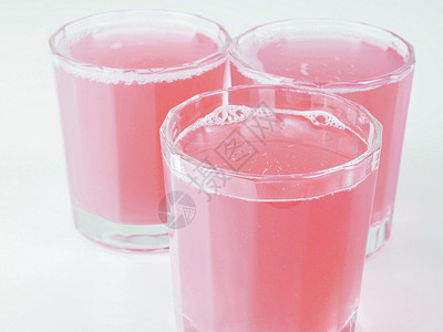 粉红葡萄果汁红色西柚汁酒店早餐水果玻璃眼镜葡萄柚酒吧天堂背景图片