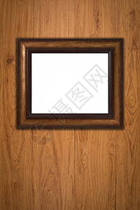 旧图片框木头艺术木材古董控制板硬木材料白色桌子框架背景图片