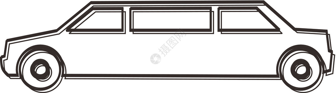 图标外观艺术插图白色手绘铅笔背景图片