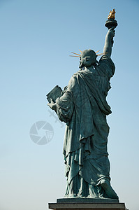 巴黎自由地位组织巴黎雕像博物馆旅行青铜旅游自由雕塑背景图片