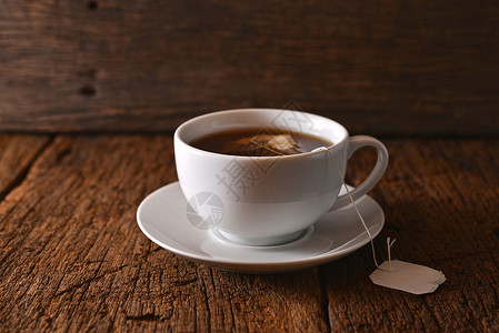 茶杯餐具咖啡咖啡杯木头杯子背景图片