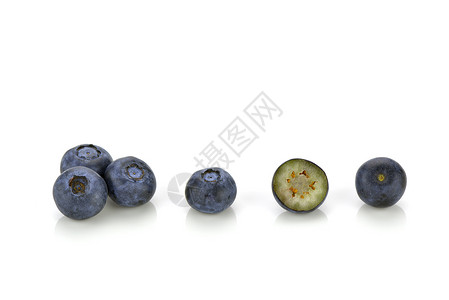 蓝莓食物白色蓝色浆果水果种子团体背景图片