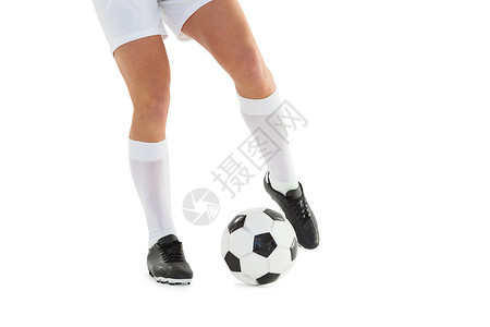 踢球的足球运动员短裤运动播放器闲暇齿轮团队世界活动杯子运动服背景图片