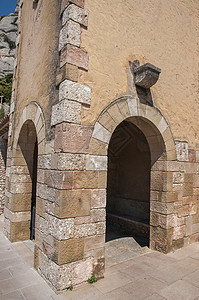 石头结构框架入口房子纪念碑装饰城堡风格建筑路面建筑学背景图片