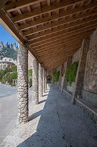 木石和木木结构背景图片