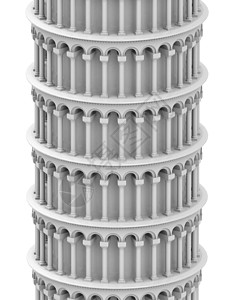 白塔白色建筑学背景图片