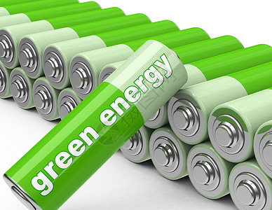 绿色能源生态活力电池收费累加器回收背景图片