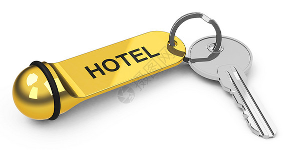 酒店钥匙背景图片