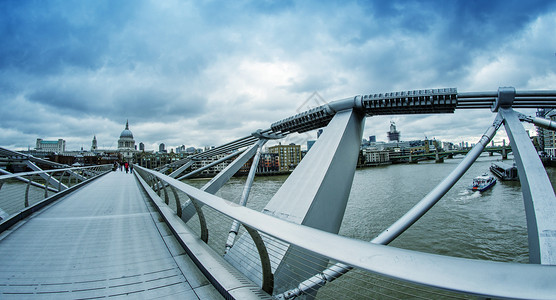 千年桥 伦敦高清图片