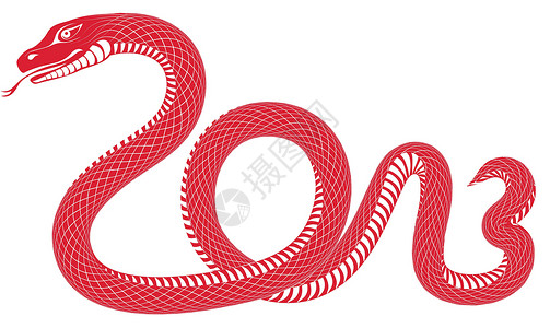 2013年蛇一年风格新年画像节日文化工艺品爬虫蛇年毒蛇标志背景图片