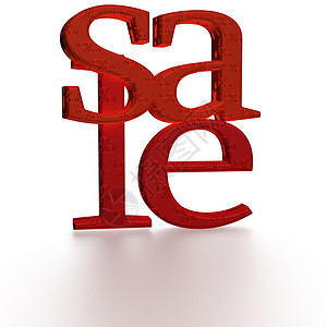 三维刻录 销售品商业标签渲染生活商品购物营销红色储蓄零售背景图片