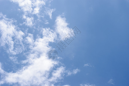 蓝色的天空 云团云背景图片