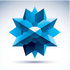 粒子三维帘布抽象的三维天体 矢量图 清晰的eps 8水晶多边形技术力量魔法电子产品星星矿物折纸科学插画