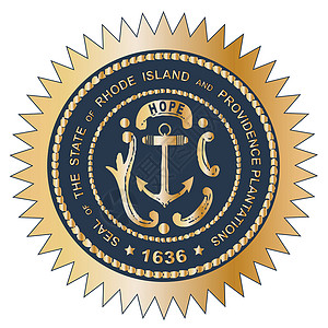 美国海军罗得岛大海海豹艺术绘画插图艺术品插画