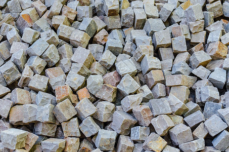 磐石散装材料 砂石 天然石 采石石仓库石材空间砂岩道路石膏板自然石头鹅卵石积木储存背景