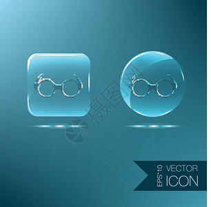复古圆形眼镜玻璃镜镜片飞行员艺术眼睛控制板网站框架电脑互联网按钮设计图片