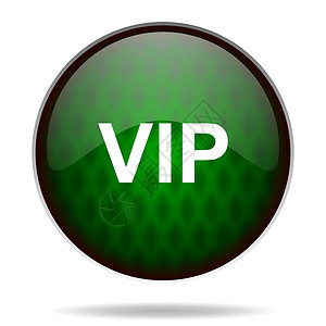 Vip 绿色互联网图标背景图片