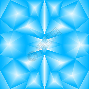 抽象三角三角梯度蓝底背景背景图片