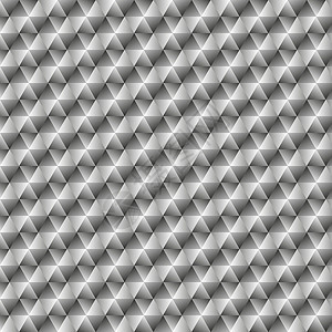 矢量钻石形态几何平铺坡度阴影等距墙纸灰色黑色白色背景图片