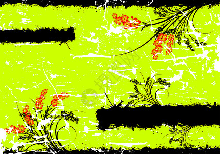 背景摘要植物美丽文字框架绿色装饰品文本黑色插图创造力背景图片