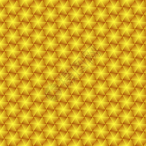 矢量钻石形态坡度橙子阴影等距平铺金子黄色几何墙纸背景图片
