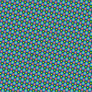 几何花花形图案对角线绿色蓝色黄色靛青正方形背景图片
