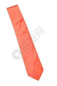 平橙色商业颈领带男性白色织物衬衫衣服套装橙子办公室纺织品衣柜背景图片