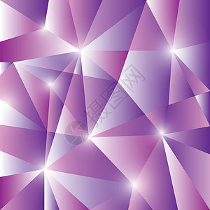 三角形镜片带有三角背景的几何图案插画