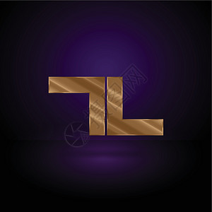 金色金属符号几何学紫色金子背景图片