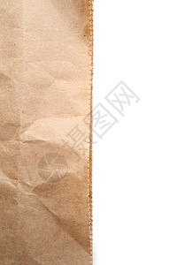 棕色纸效果质感空白材料回收纸板颗粒状纸盒背景图片
