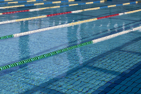 奥林匹克规模游泳池体育场安排运动蓝色竞赛背景图片
