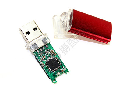 USB闪存盘小 USB 闪存驱动器背景