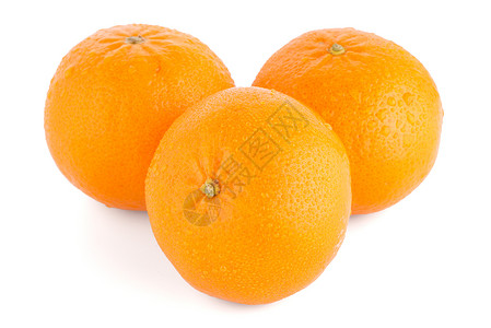 炼金或普通话橙子黄色热带宏观水果白色背景