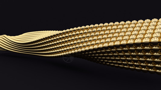 3D黄金螺旋转背景 商业概念说明墙纸艺术网格化学金属域名系统公司工业金子背景图片