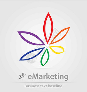 e Marketing商业图标背景图片