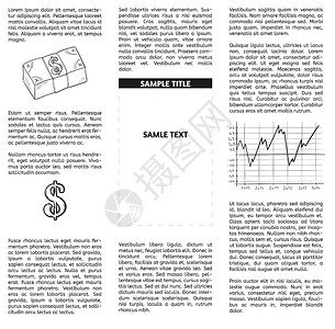 招聘报纸向量报纸生长商业曲线标题公告插图出版物框架墙纸图表插画