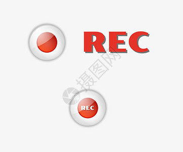 复选按钮圆圈红色玩家网络音乐插图视频技术控制互联网背景图片