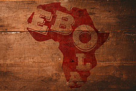 非洲大纲红色ebola 文字的复合图像致命计算机地面风化地板危险感染数字疾病绘图背景图片
