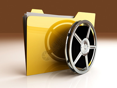 数字视频文件夹摄影档案项目数据工作室记录生产卷轴组织技术背景图片