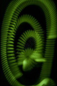 绿色圆柱状纹理背景图片