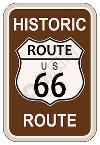 历史道路66黑色街道白色城市插图路线绘画交通背景图片